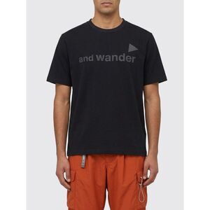 And Wander T-Shirt Men Black